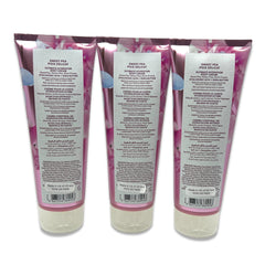 Sweet Pea Cream texture close-up highlights hyaluronic acid benefits