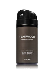 Desodorante en spray Bath & Body Works Teakwood para uso diario y frescura duradera.