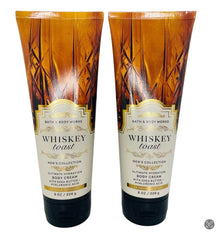 Bath & Body Works Whiskey Toast crema hidratante, hidratación prolongada para piel suave.