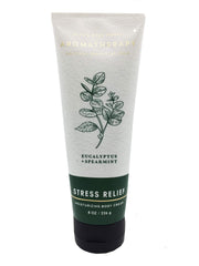 Bath & Body Works Aromatherapy crema corporal con eucalipto y menta para relajación.