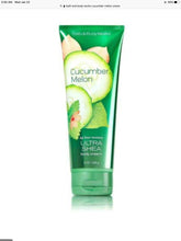 Bath & Body Works crema hidratante Pepino-Melón en tarro, sensación fresca y suave hidratación.