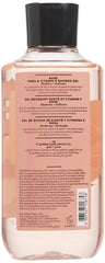 Bath & Body Works gel de ducha rosa burbujeante para piel suave y perfumada.