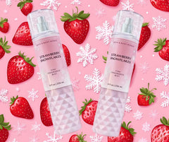 Bath & Body Works Strawberry Snowflakes: pack de dos frascos para uso diario.