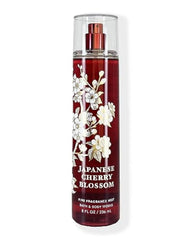 Bath & Body Works Japanese Cherry Blossom, botella de bruma perfumada 8oz para uso diario