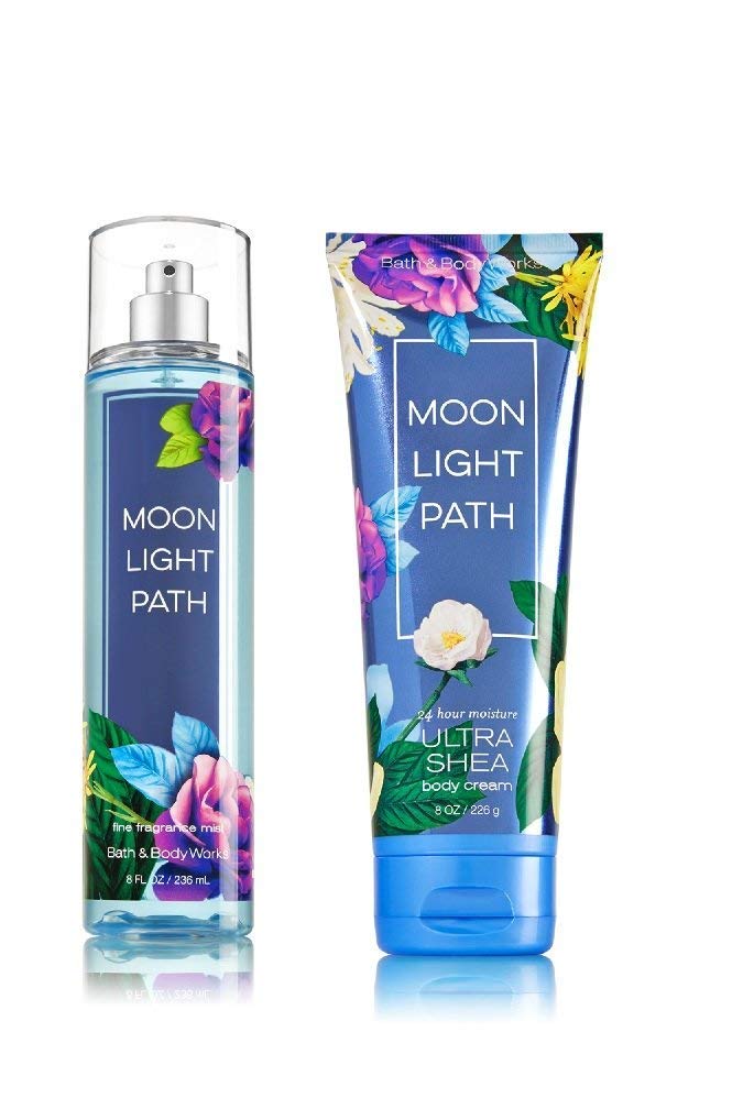 Bath & Body Works Moonlight Path fragrance mist bottle for everyday wear with a lasting aroma.