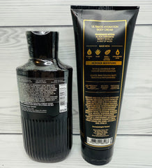 Arte de la botella Noir, diseño único que perfuma y complementa el baño.