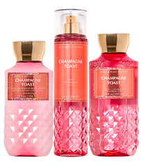 Champagne Toast de Bath & Body Works, gel de ducha suave para hidratar y despertar la piel.