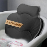 Bathland Almohada baño tina dorso ergonómico para hombros relajados