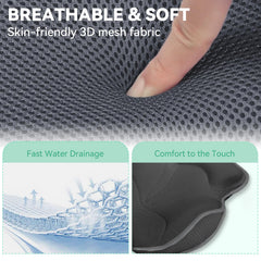 Bathland Almohada baño tina malla 4D transpirable y secado rápido