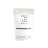 Bathorium Northern Sage Recovery Crush – bain aromatique apaisant pour relaxation et respiration.