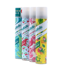 Batiste champu seco cereza en spray para aroma frutal.