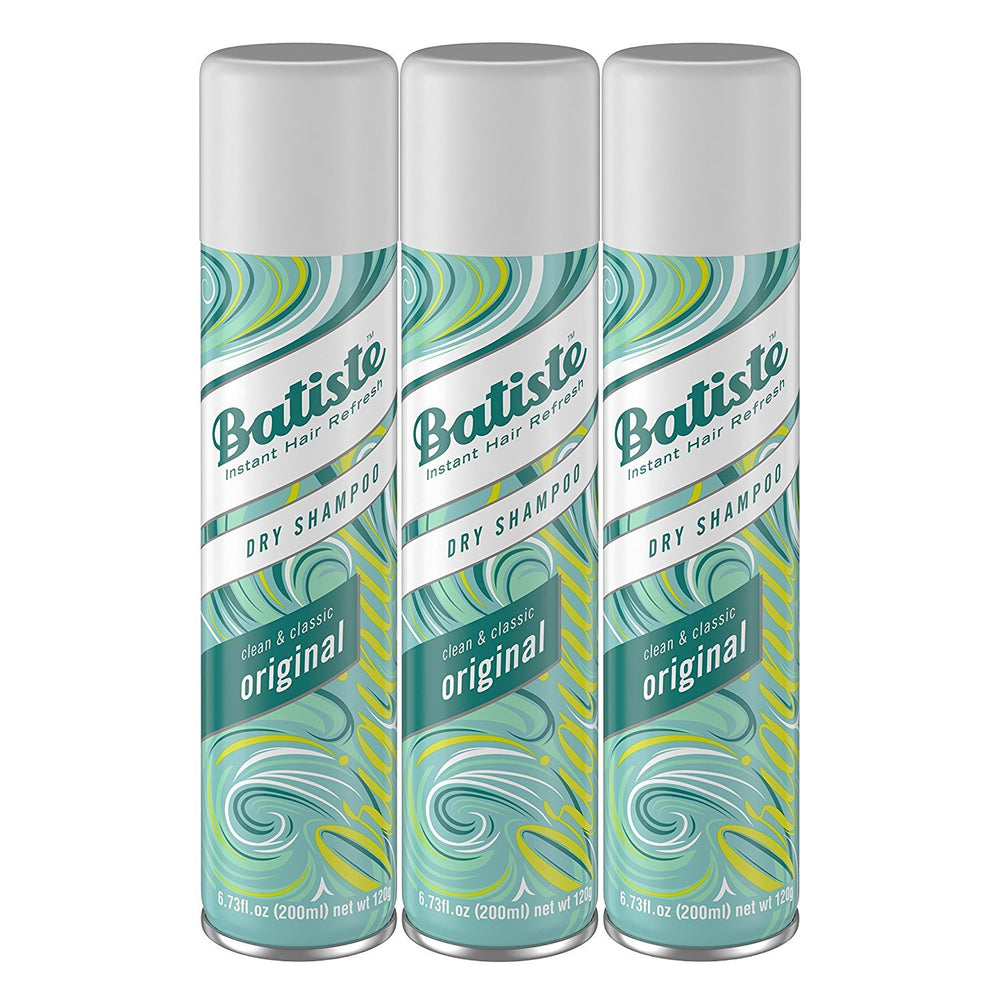 Batiste Champú Seco Original, botella, refresca el cabello sin agua