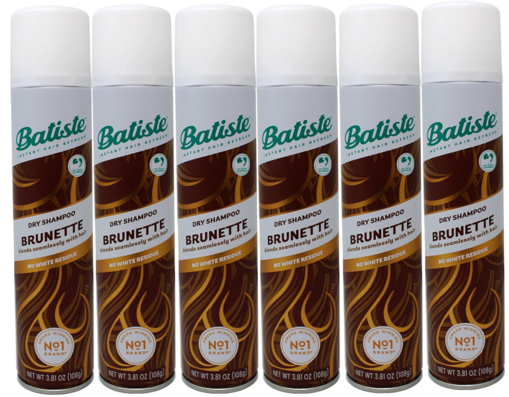 Batiste Champú Seco tono Marrón Medio, ideal para refrescar entre lavados.