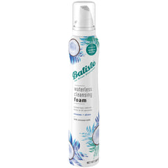 Batiste espuma sin agua con coco en frasco, refresca raíces al instante.