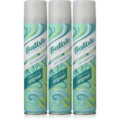 Batiste Original fragancia: tres botellas para refrescar entre lavados y aportar cuerpo.