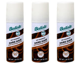 Batiste Shampoo Seco Oscuro, botella frontal, revitaliza el cabello sin residuo visible