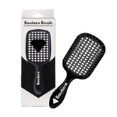Bautero cepillo desenredante con dientes flexibles para desliz sin dolor en todo tipo de cabello