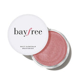 bayfree Multi Glow Balm para aplicación en la cara con brillo suave y natural.