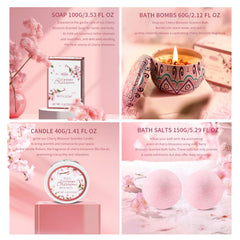 BBlove sales de baño flor de cerezo japonesa: relajación en casa