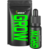 Sérum GROW de BBS Best Beard Stuff peut favoriser la pousse et densifier les poils.