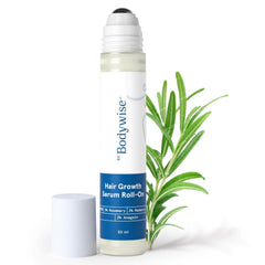 Be Bodywise serum crecimiento cabello romero roll-on, aplicación focalizada para zonas específicas.