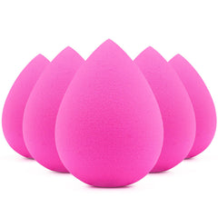 BEAKEY esponja maquillaje rosa suave para base y corrector.