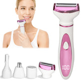 Beanify afeitadora eléctrica 4 en 1 para rostro y cuerpo, uso suave