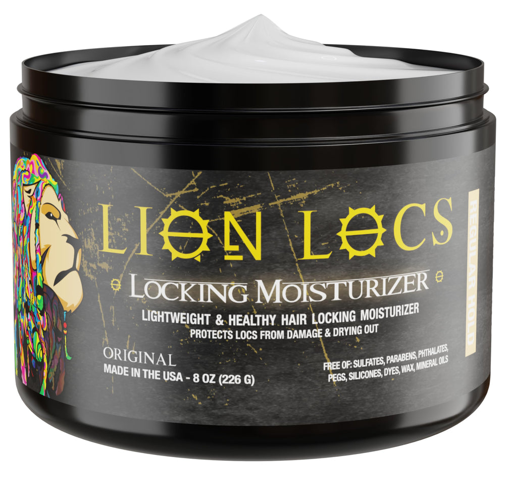 Beard Gains Lion Locs: bote, hidratación suave para locs y brillo