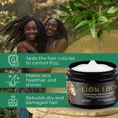 Beard Gains Lion Locs: control del frizz para un acabado suave