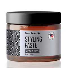 Beardbrand Pasta de Estilizado – Fijado medio para barba con aroma madera de teca