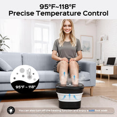 BEAUMOI control remoto para ajustar calor y burbujas