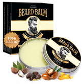 Beauntangly balsamo barba frasco, muestra nutrición para la piel.
