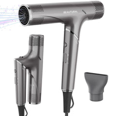 BEAUTURAL secador de pelo, motor sin escobillas, ofrece secado rápido.