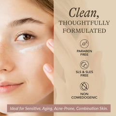 Beauty by Earth Bakuchiol Serum, caja atractiva, envase reciclable para cuidado consciente