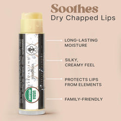 Beauty by Earth bálsamo labial, repara labios secos y agrietados.