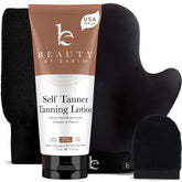 Beauty by Earth bronceador sin sol en botella para un bronceado gradual y natural.