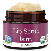 Beauty by Earth exfoliante labial frambuesa para labios suaves e hidratados.