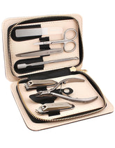 Set Beauty Power de manicura y pedicura 7-en-1, visión general y compacto para viaje.