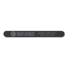 Beauty Secrets lima uñas negra de grano 100 para dar forma rápida y precisa