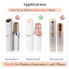 BECHY recambio oro rosado 18K para Flawless, contacto suave