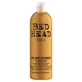 Bed Head Color Goddess Champú en bote brillo realza el color.
