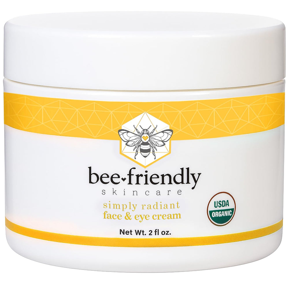 BeeFriendly crème-visage-yeux: hydratation ciblée pour les contours délicats.