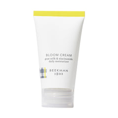 Beekman 1802 Bloom Cream en tubo de 50 ml, hidratación ligera y suave.
