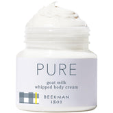 Beekman 1802 crema corporal envase, hidratación suave para piel sensible.