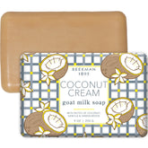 Beekman 1802 Jabón barra leche cabra coco crema, piel suave y nutrida
