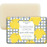 Beekman 1802 Jabon Barra Leche de Cabra Limón Soleado: aroma refrescante para la ducha