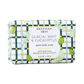 Beekman 1802 jabon leche cabra menta glacial, hidratación suave para piel sensible
