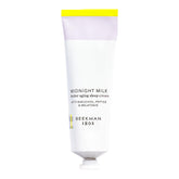 Beekman 1802 Midnight Milk: crema nocturna en botella, hidratación profunda al despertar.