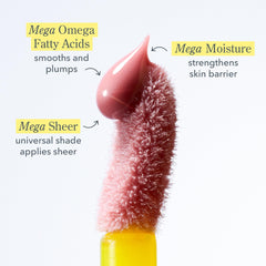 Leche de cabra y clave ingredientes en Oh Mega Milk Lip Oil