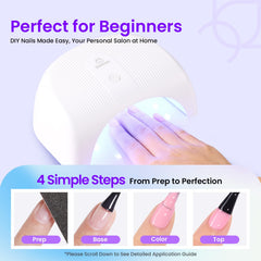 Beetles 20-color gel polish palette for versatile nail designs